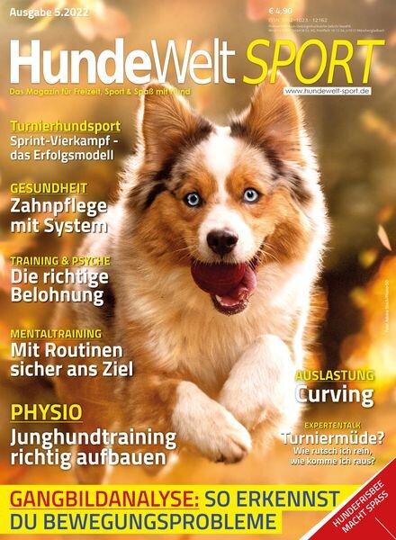 HundeWelt Sport – Nr 5 2022 Cover