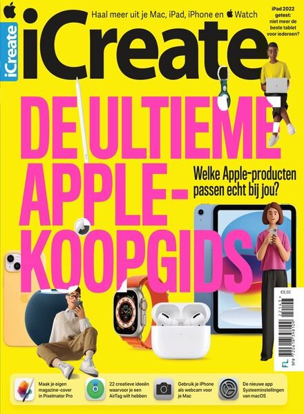 iCreate Netherlands – november 2022 Cover