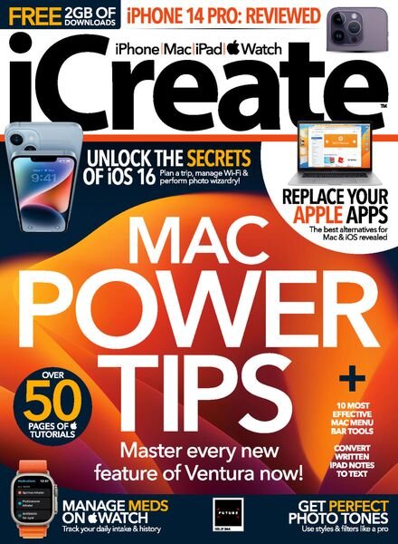 iCreate UK – November 2022 Cover