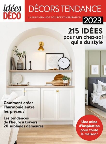 Idees Deco – Decors Tendances 2023 Cover