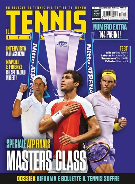 Il Tennis Italiano – novembre 2022 Cover
