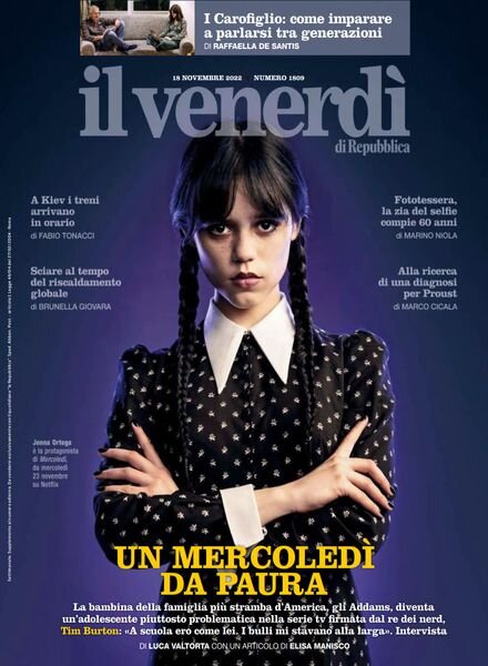 Il Venerdi di Repubblica – 18 Novembre 2022 Cover