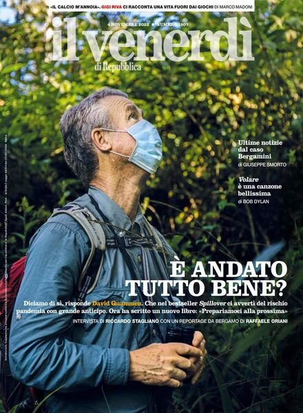 Il Venerdi di Repubblica – 4 Novembre 2022 Cover