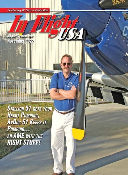 In Flight USA – November 2022 Cover