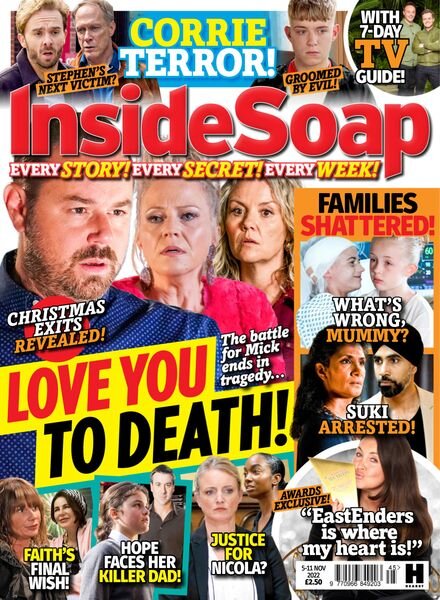 Inside Soap UK – 05 November 2022 Cover