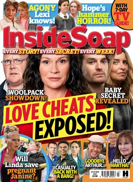 Inside Soap UK – 19 November 2022 Cover