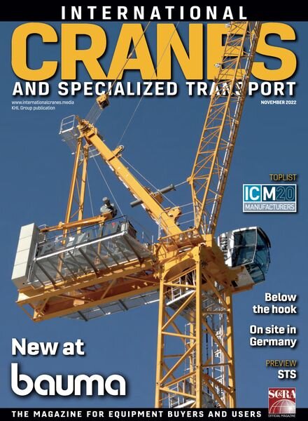 Int Cranes & Specialized Transport – November 2022 Cover