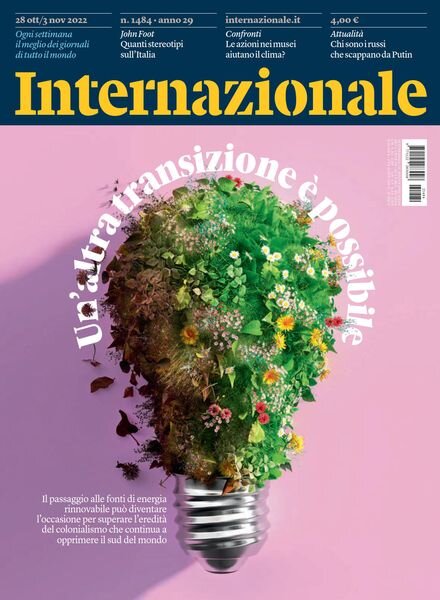 Internazionale – 28 Ottobre 2022 Cover