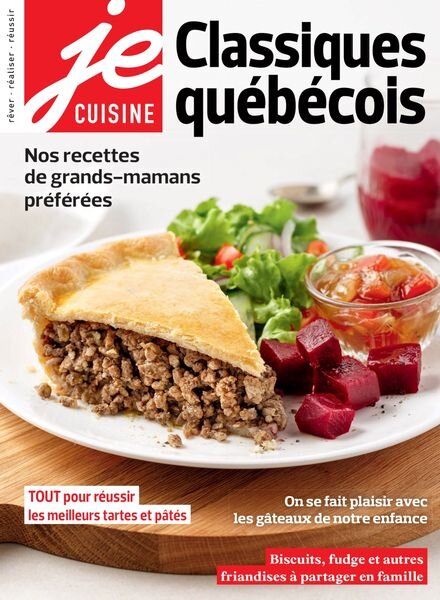 Je Cuisine – Vol 18 N 6 2022 Cover