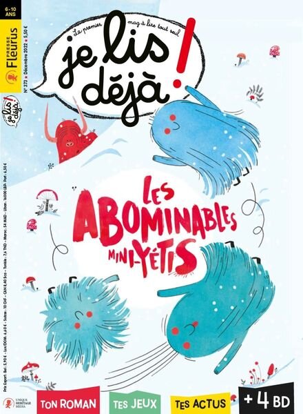 Je Lis Deja – novembre 2022 Cover