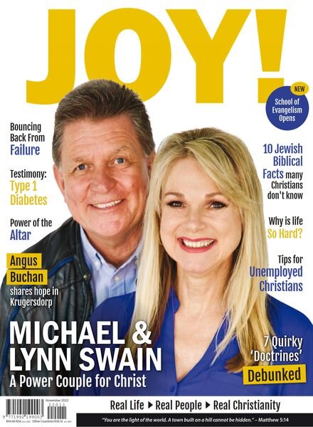 Joy! Magazine – November 2022 Cover