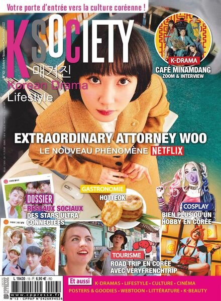 K Society – octobre 2022 Cover