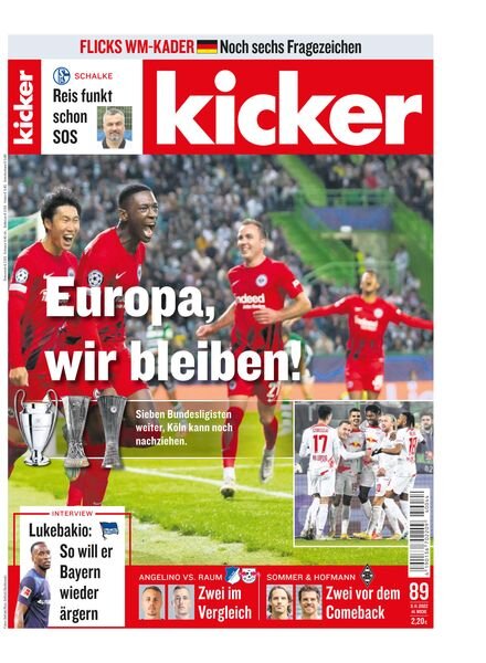 Kicker – 03 November 2022 Cover