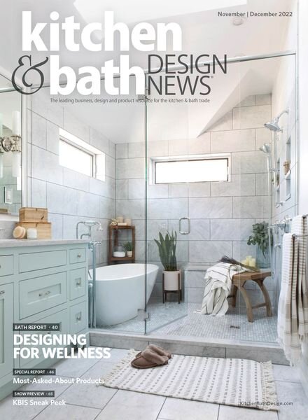 Kitchen & Bath Design News – November-December 2022 Cover
