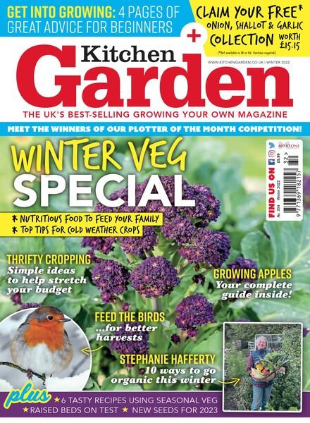 Kitchen Garden – Issue 304 – Winter 2022 Cover