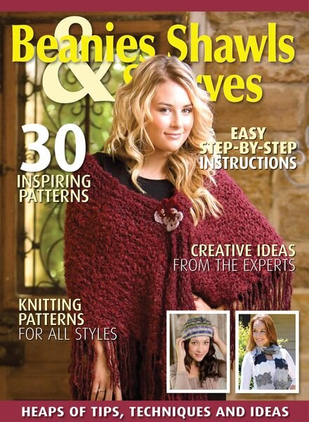 Knitting Beanies & Scarves – November 2022 Cover