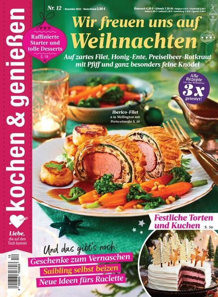 kochen & geniessen – November 2022 Cover