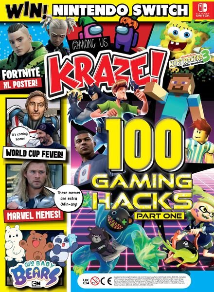 Kraze – November 2022 Cover