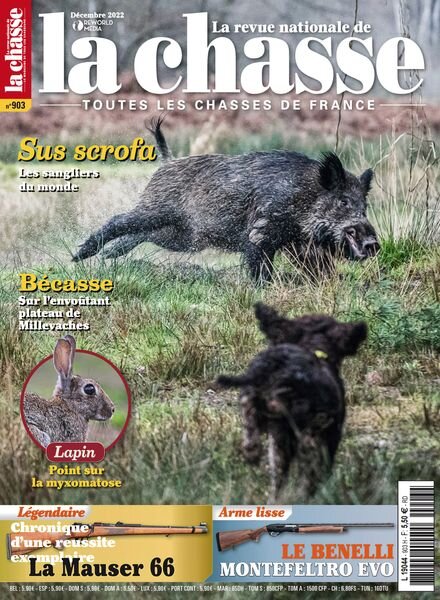 La Revue Nationale de la Chasse – decembre 2022 Cover