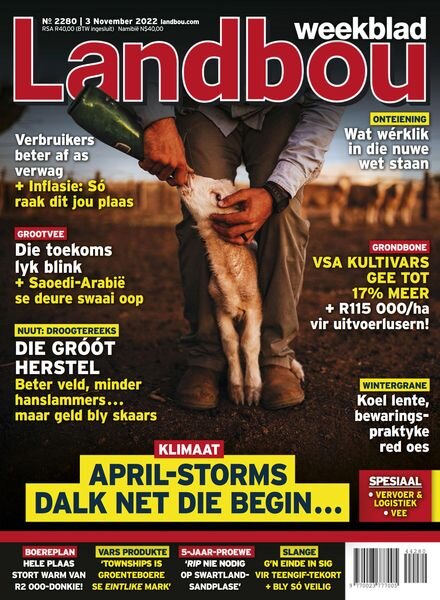 Landbouweekblad – 03 November 2022 Cover