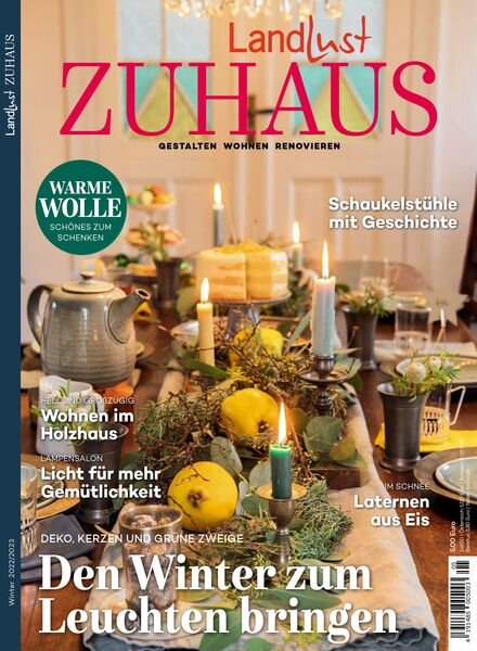 Landlust Zuhaus – Winter 2022-2023 Cover