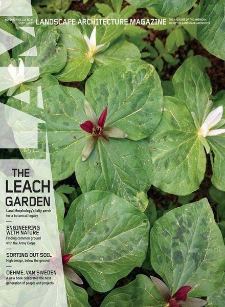 Landscape Architecture Magazine USA – November 2022 Cover