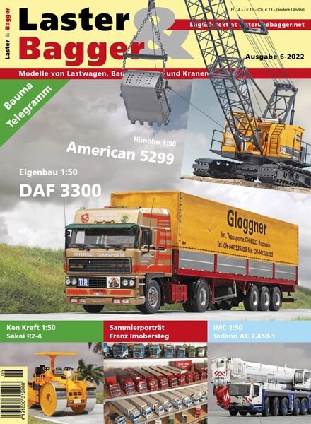 Laster Bagger – November 2022 Cover