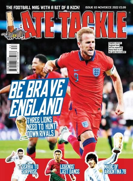 Late Tackle Football – 18 October 2022 Cover