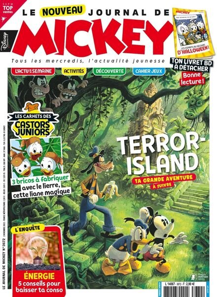 Le Journal de Mickey – 02 novembre 2022 Cover