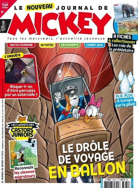 Le Journal de Mickey – 16 novembre 2022 Cover