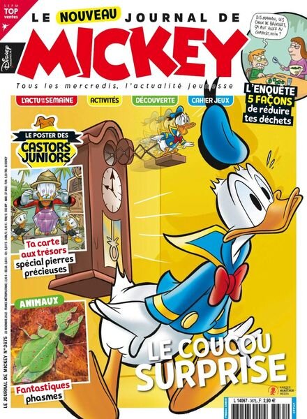 Le Journal de Mickey – 23 novembre 2022 Cover