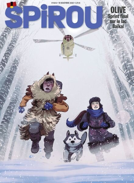 Le Journal de Spirou – 16 Novembre 2022 Cover