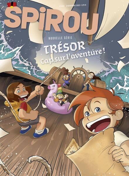 Le Journal de Spirou – 2 Novembre 2022 Cover