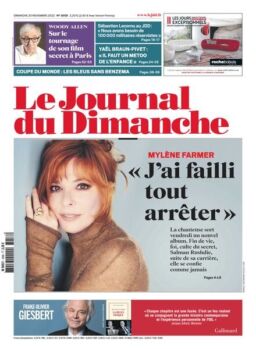 Le Journal du Dimanche – 20 novembre 2022