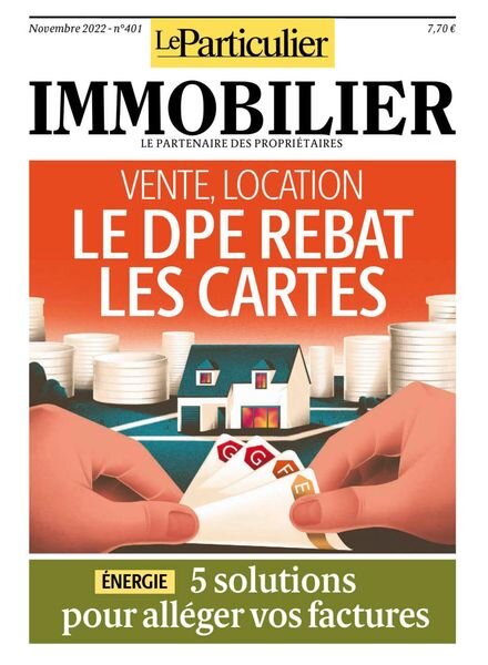 Le Particulier Immobilier – Novembre 2022 Cover