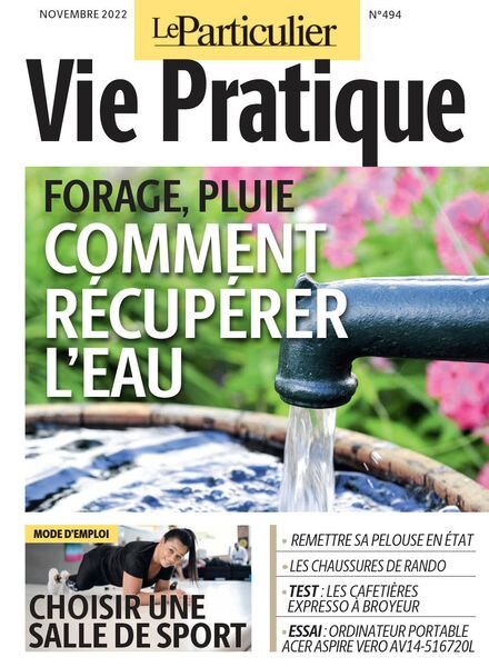 Le Particulier Vie Pratique – Novembre 2022 Cover