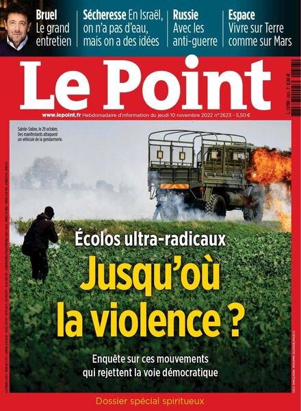 Le Point – 10 novembre 2022 Cover