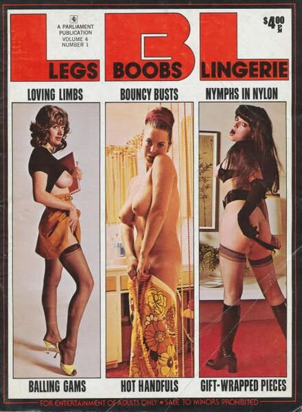 Legs Boobs Lingerie – Vol 4 N 01 Cover