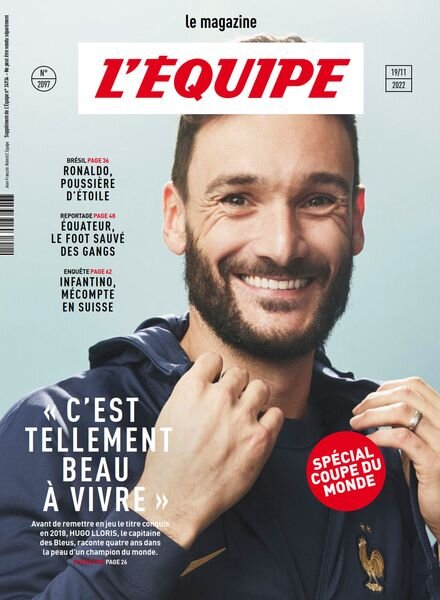 L’Equipe Magazine – 19 Novembre 2022 Cover