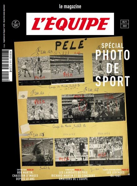 L’Equipe Magazine – 5 Novembre 2022 Cover