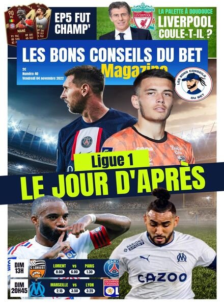 Les Bons Conseils du Bet Magazine – 04 novembre 2022 Cover