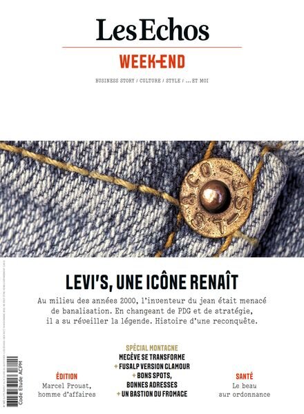 Les Echos Week-end – 18 Novembre 2022 Cover