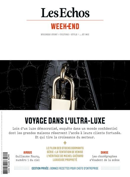 Les Echos Week-end – 25 Novembre 2022 Cover