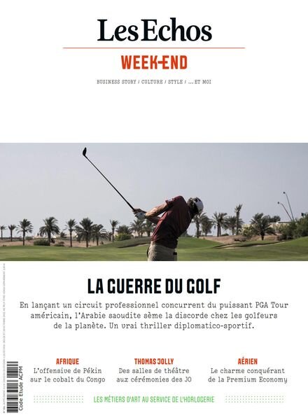 Les Echos Week-end – 28 Octobre 2022 Cover