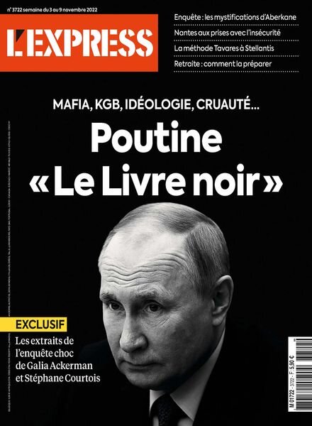 L’Express – 03 novembre 2022 Cover