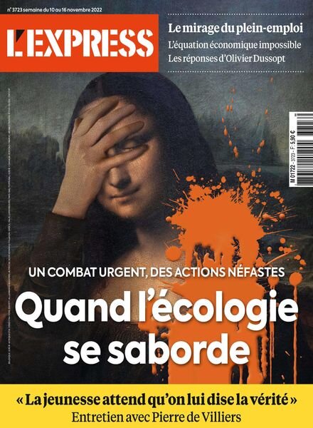 L’Express – 10 novembre 2022 Cover