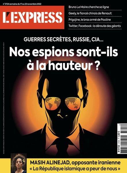 L’Express – 17 novembre 2022 Cover
