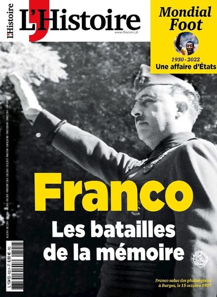L’Histoire – decembre 2022 Cover