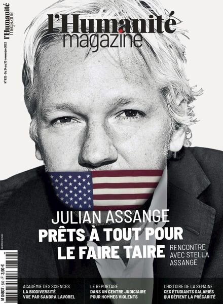L’Humanite Magazine – 24 novembre 2022 Cover