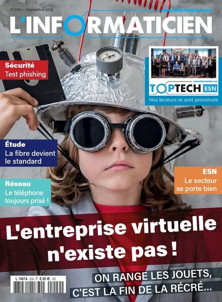 L’Informaticien – Septembre 2022 Cover